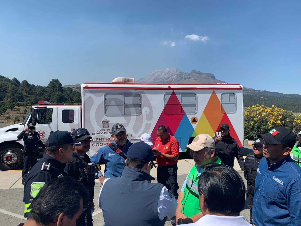 Fortalecen medidas preventivas ante actividad del Popocatépetl