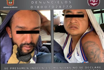 Libera FGJEM a dos personas secuestradas y detiene a dos sujetos en Tlalnepantla