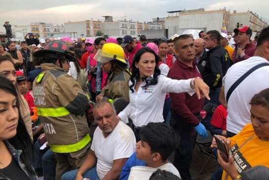 Evento en Tecamac de Alejandra del Moral deja un muerto y 26 lesionados