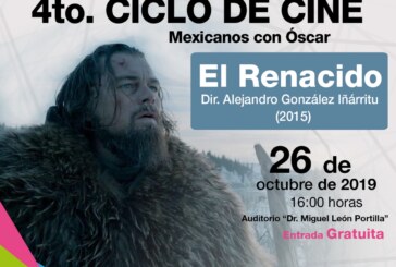 Proyectan ciclo de cine “mexicanos con Óscar” en el Centro Cultural Mexiquense Bicentenario