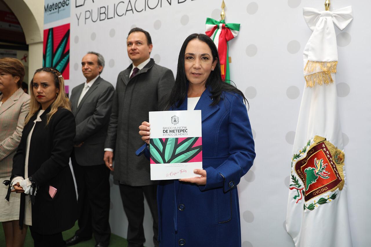 Publica ayuntamiento de Metepec bando municipal actualizado y de vanguardia
