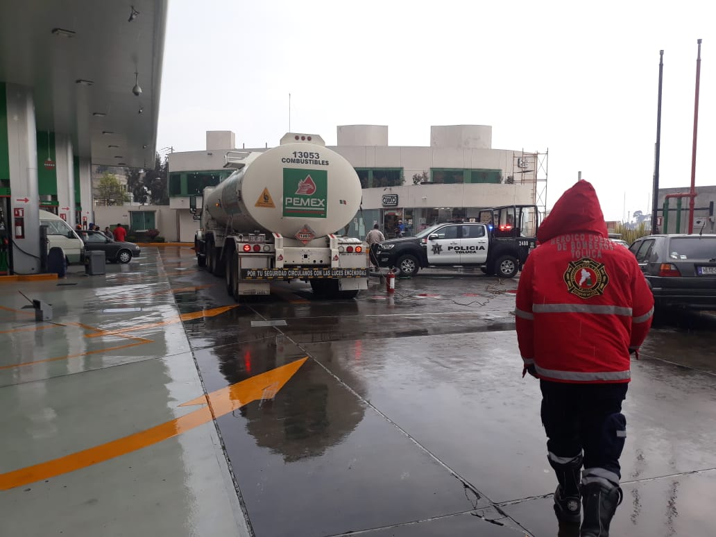 Con operativos Gasolinera Segura y Presencia salvaguarda Toluca a la población
