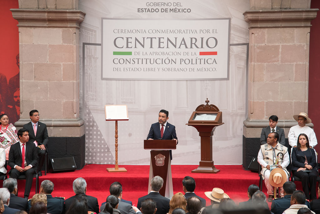 La constitución, base de un Edoméx fuerte y dinámico que sigue su marcha: Cruz Roa