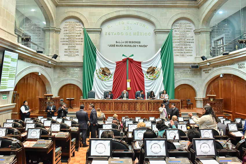 Podrá la legislatura mexiquense sesionar a distancia