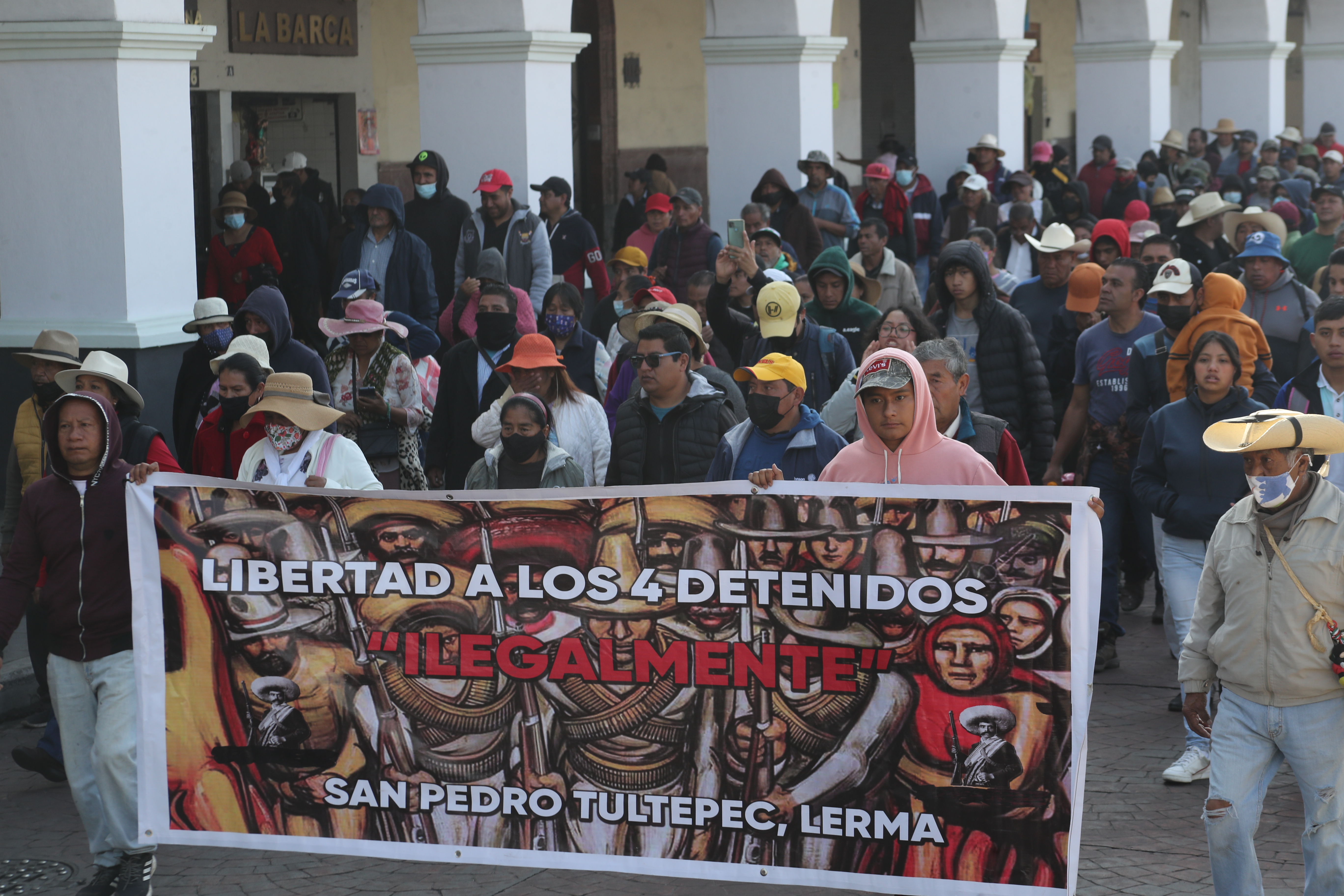 Ejidatarios cansados de abusos exigen la liberación de 4 personas, denuncian acoso desde la gobernatura de Arturo Montiel