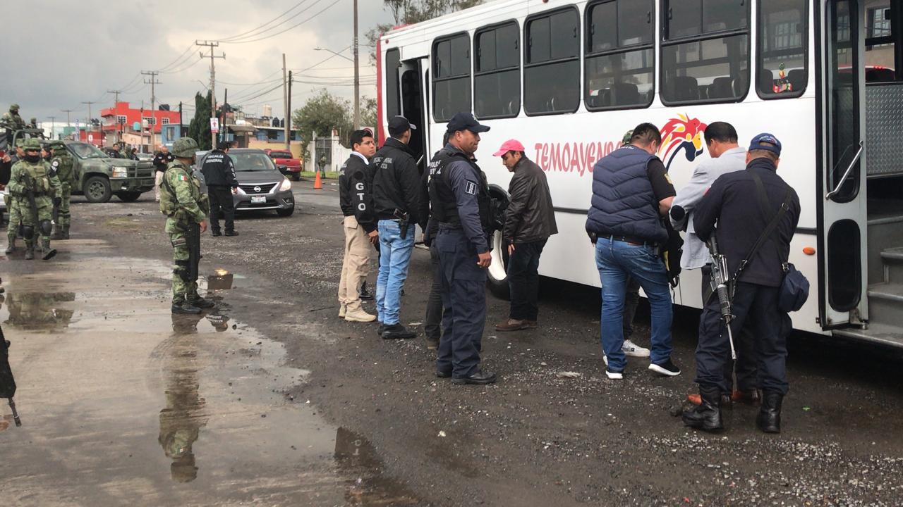 Detienen a 42 personas durante operativo simultáneo en el valle de Toluca