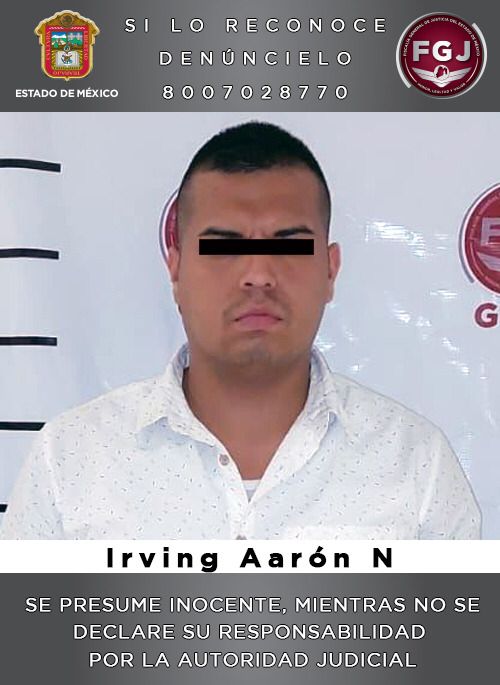 Aprehende FGJEM en la Ciudad de México a sujeto identificado como líder de una banda dedicada al robo a cuentahabiente en la entidad mexiquense