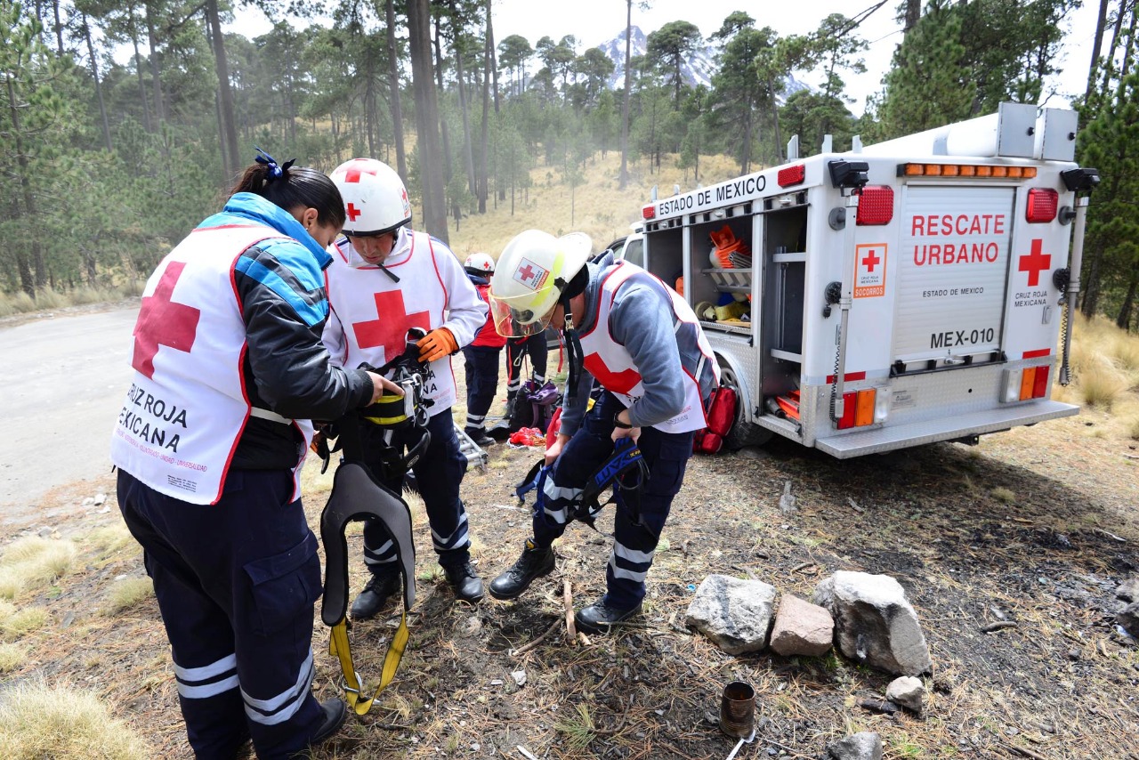 Brindó Cruz Roja en Edomex 392 servicios en la primera semana de vacaciones