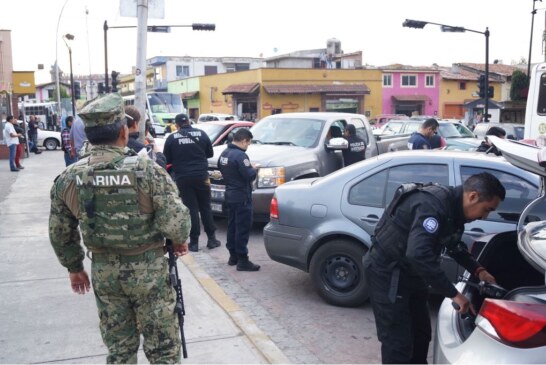 Aseguran a 80 probables delincuentes en operativo rastrillo en valle de Toluca
