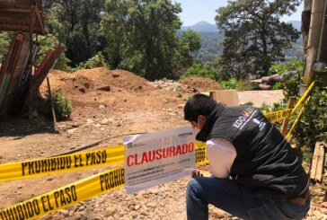 Clausura procuraduría ambiental tiraderos de cascajo en Valle de Bravo