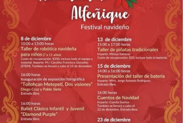 Extraordinario Festival Navidad de Alfeñique prepara Toluca  