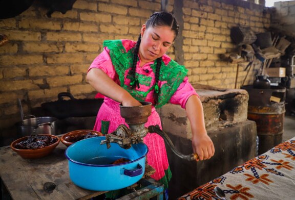 Comparten receta del mole tradicional mazahua