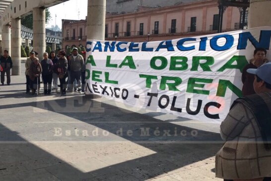 Ejidatarios de San Mateo Atenco exigen que se les paguen sus predios (otra vez).