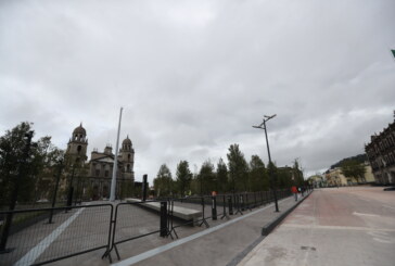 Casi concluida la nueva Plaza de los Mártires en el centro de Toluca