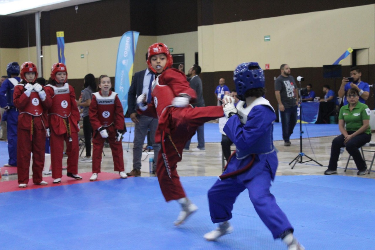 Suman mexiquenses 16 medallas en primera etapa del taekwondo de la olimpiada nacional 2019