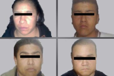Detienen a cuatro personas con 10 kilogramos de droga en Cuautitlán Izcalli