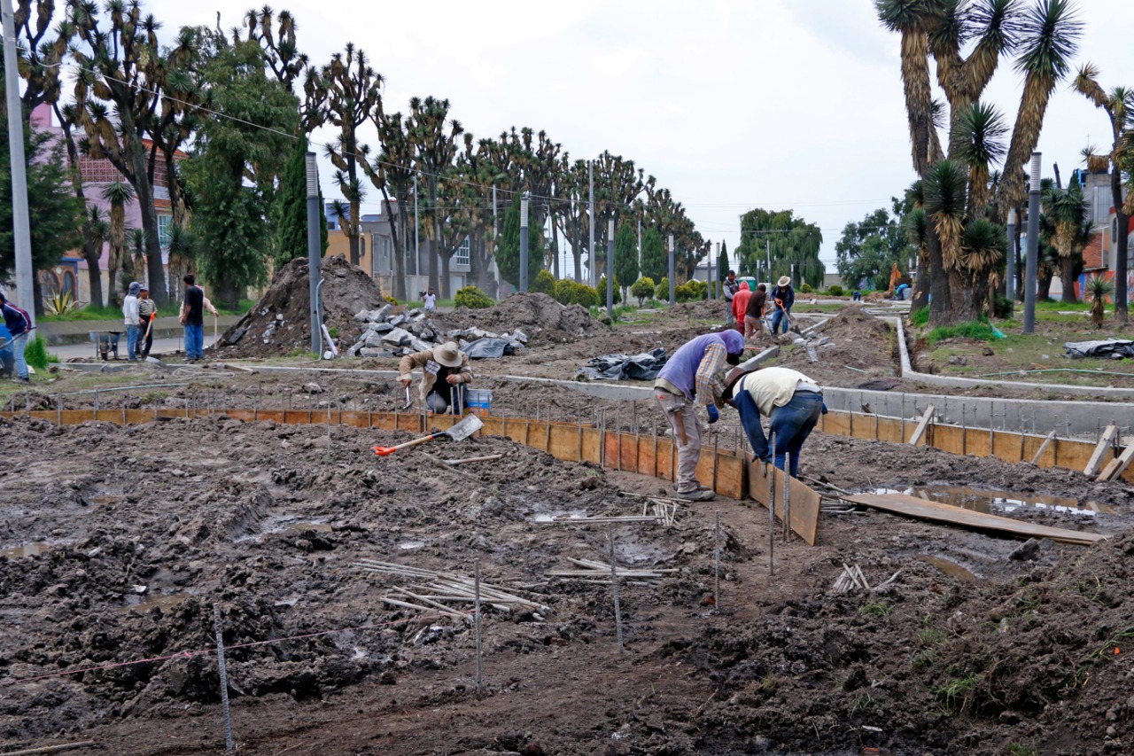 Rehabilita gobierno de Toluca Parque Las Yucas en Sauces