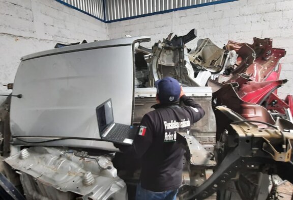 Recupera FGJEM vehículos y una tonelada y media de autopartes, durante cateo en Cuautitlán Izcalli