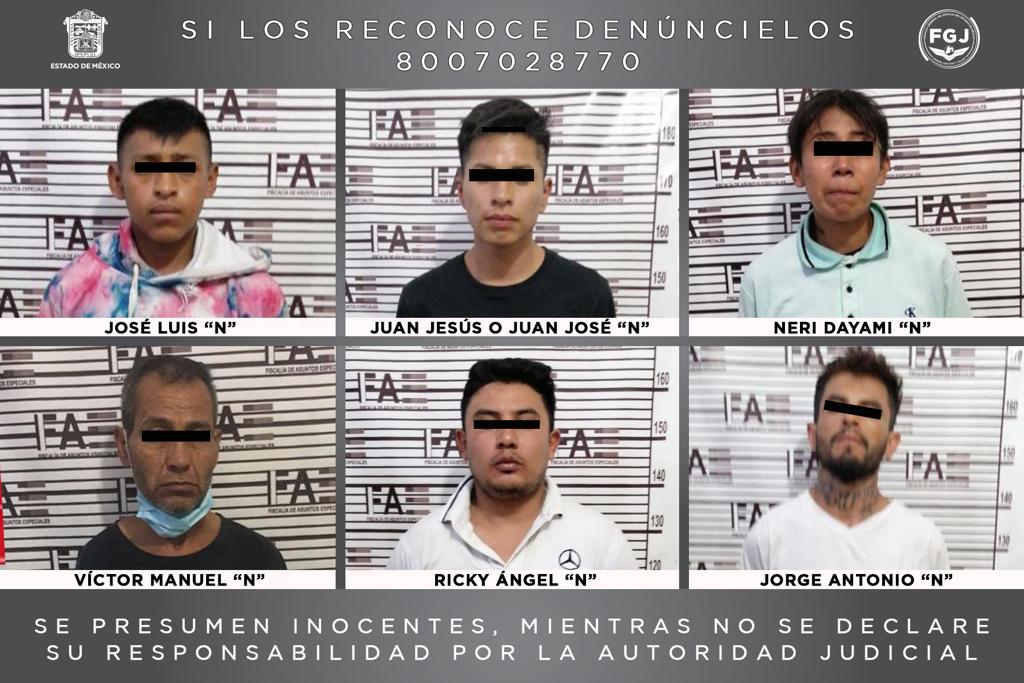 Aseguran a presuntos involucrados en multihomicidio en Tultepec