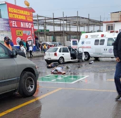 Matan a tiros a dos en San Felipe del Progreso, tiroteo desata pánico entre peatones