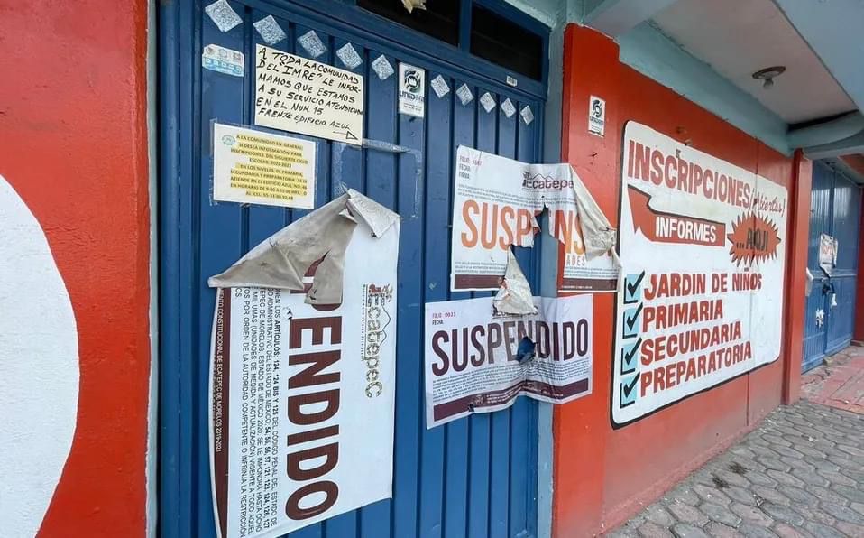 Directivos de escuela privada en Ecatepec huyen con pagos de inscripciones y colegiaturas