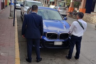 Recuperan vehículo robado en Metepec, ya estaba en Tejupilco.