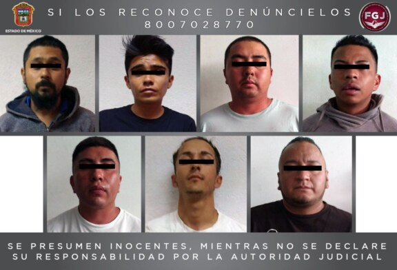 Vinculan a proceso a siete probables extorsionadores detenidos en Nezahualcóyotl