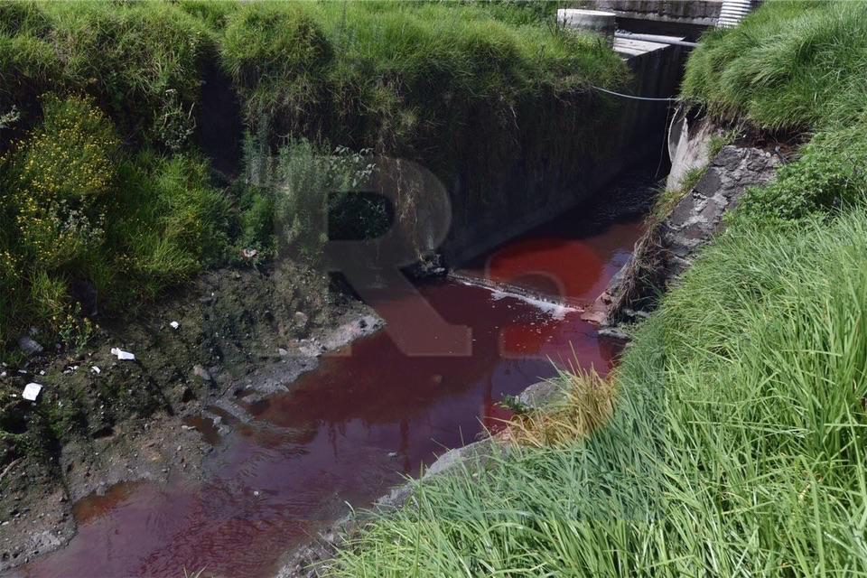 Río de sangre en Toluca