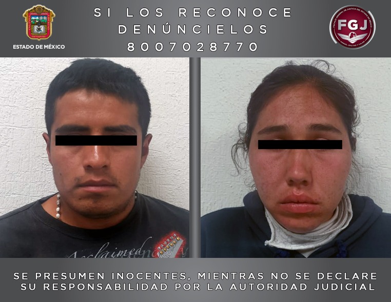 Detiene FGJEM a dos personas investigadas por organizar robos a tiendas departamentales en Tecámac