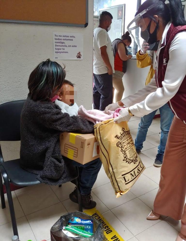 Atención oportuna de autoridades de Metepec en caso de niño víctima de violencia