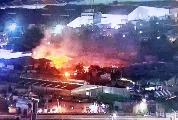 Se incendia fábrica de químicos en Tlalnepantla