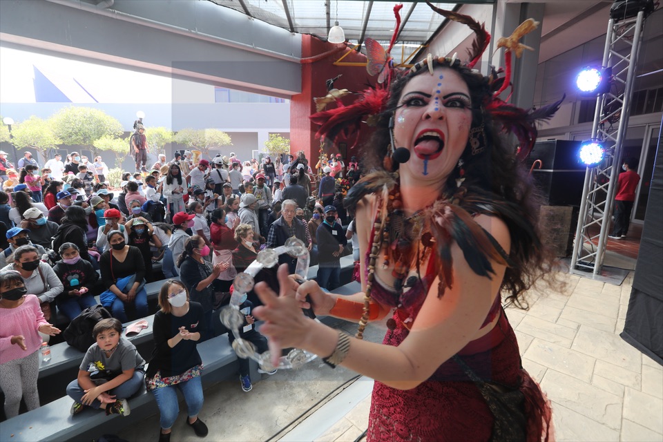 Llega el Tren de la Alegría al Centro Cultural Mexiquense