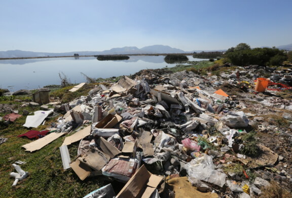 Laguna de San Antonio, repleta de basura y desechos tóxicos