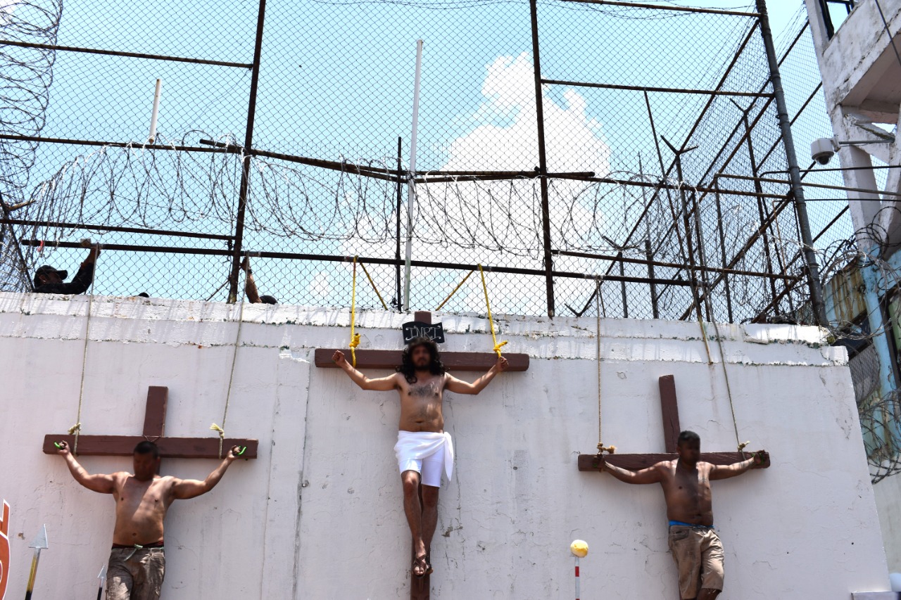 Preparan internos del penal de Ixtlahuaca 47 representación de la pasión de Cristo