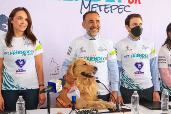 Presentan Carrera Pet Friendly 5k en Metepec