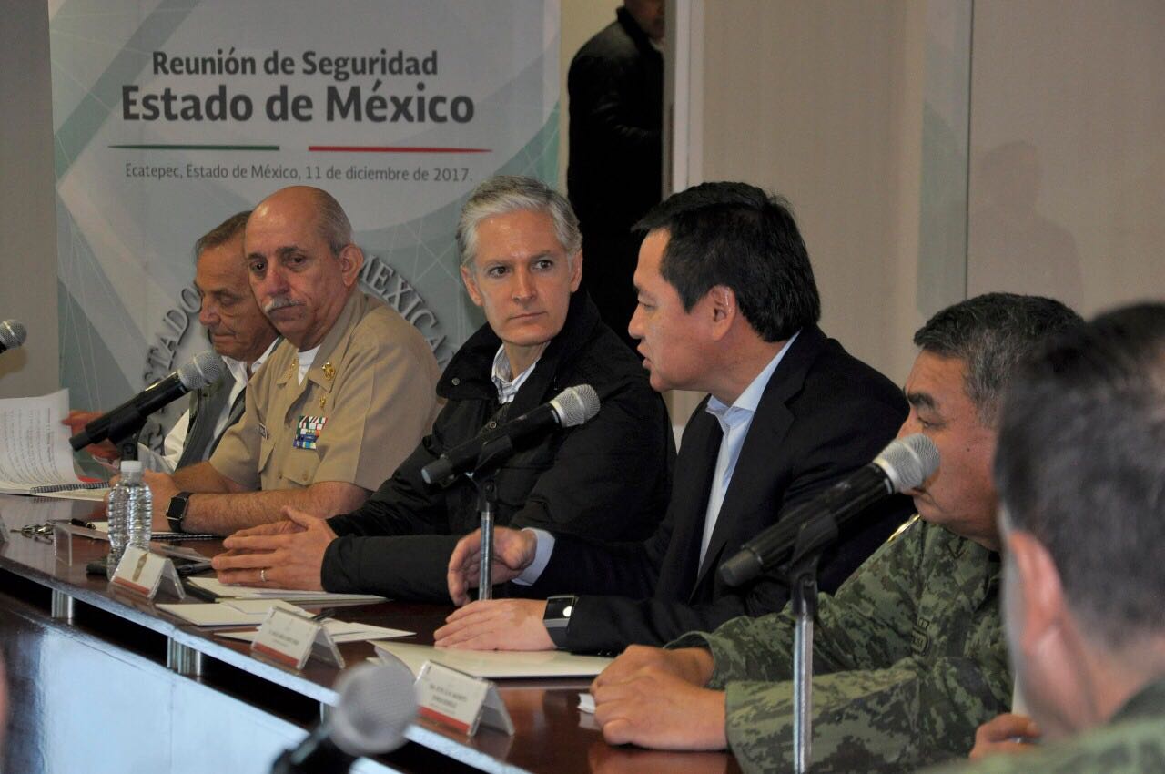 Seguiremos trabajando en coordinación con fuerzas federales para brindar mayor seguridad a los mexiquenses: Alfredo del Mazo