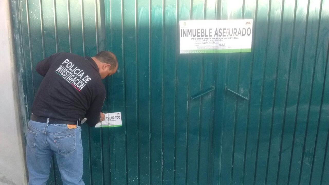 Catea fiscalía general un inmueble en Ecatepec
