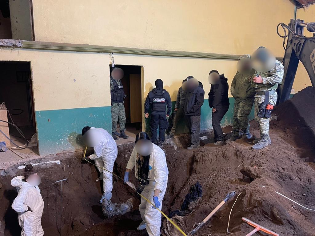 Suman 42 paquetes con restos humanos hallados en Tenango del Valle, el lugar era utilizado como salón de fiestas