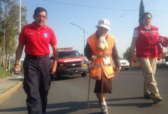 Con 95 años y contando caminará de Monterrey hasta CDMX
