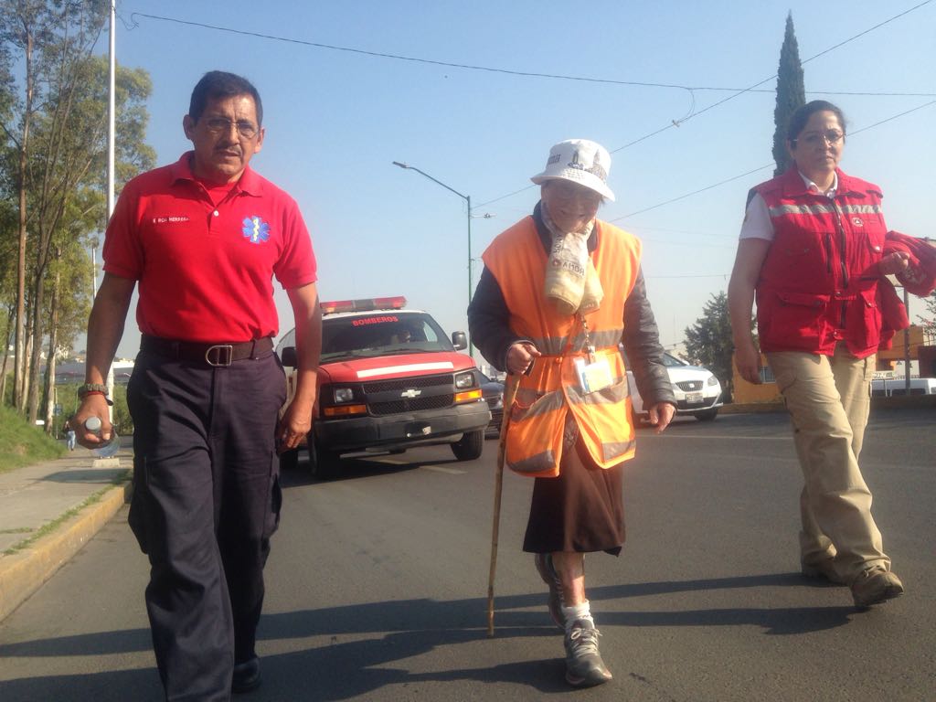 Con 95 años y contando caminará de Monterrey hasta CDMX