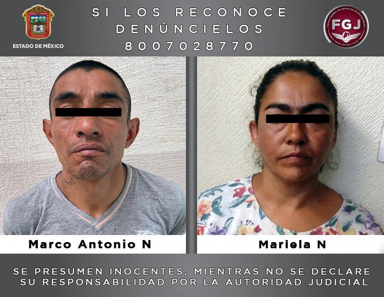 Asegura FGJEM a dos personas investigadas por el homicidio de un policía auxiliar.