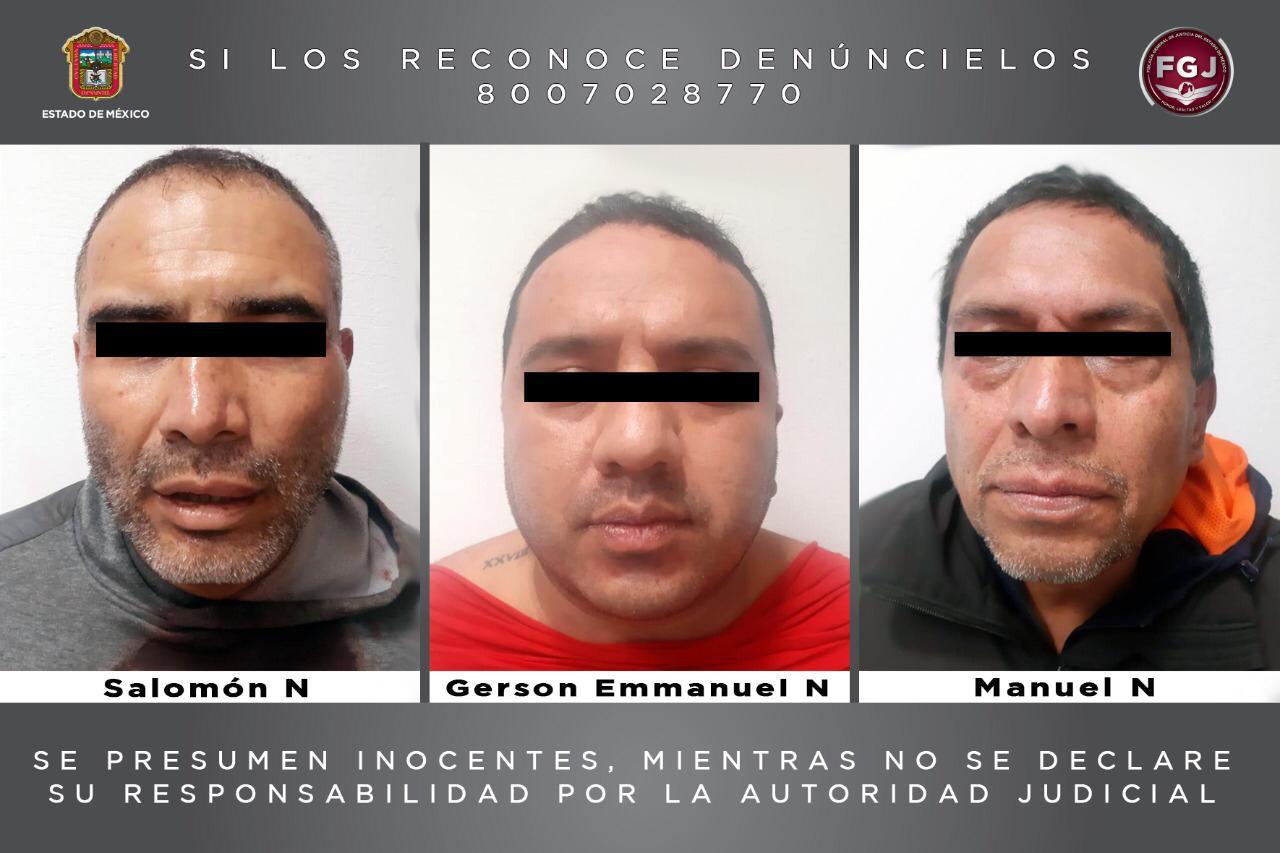 Detienen a tres probables secuestradores de un comerciante