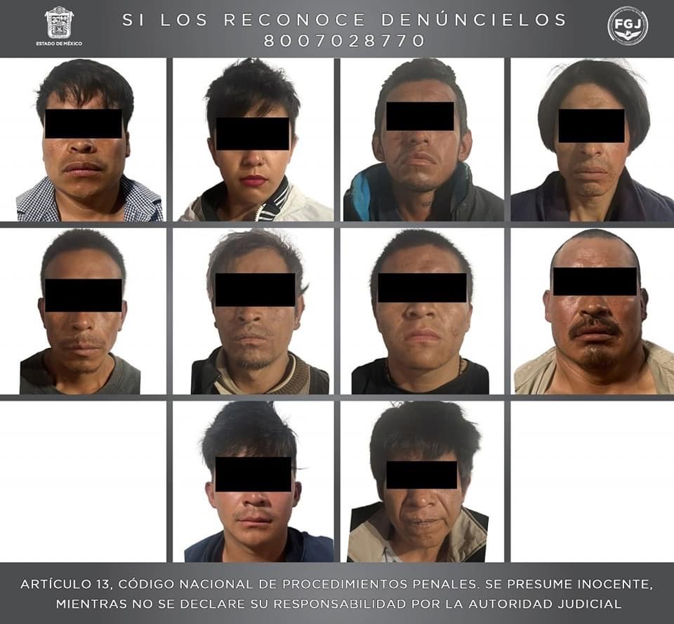 Detienen a 17 en el Valle de Toluca por crímenes violentos