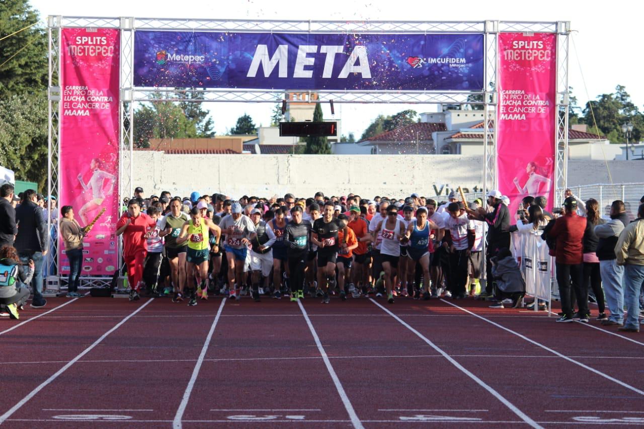 Dedica Metepec jornada deportiva a la lucha contra el cáncer de mama