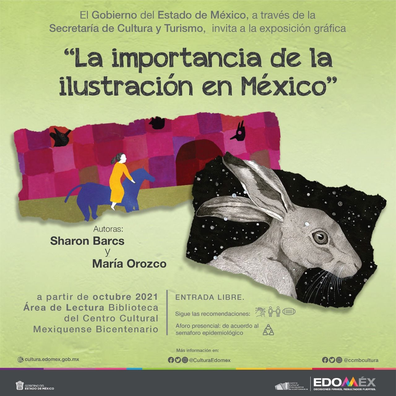 Exhibe Centro Cultural Mexiquense Bicentenario “La importancia de la ilustración en México”