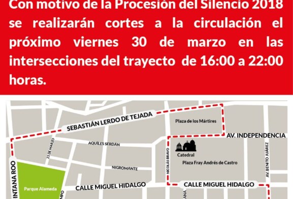 Realizará Policía de Toluca cortes a la circulación el viernes por la noche
