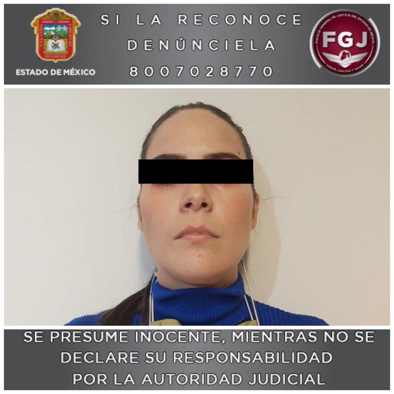 Detiene FGJEM a mujer investigada por el homicidio de su ex esposo registrado en Metepec