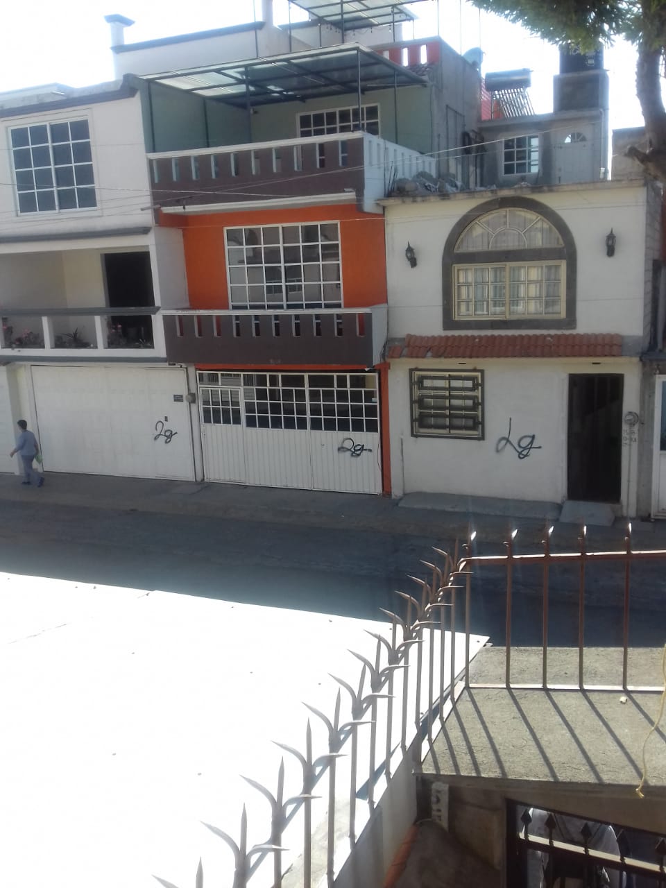 Graffitean casas para robarlas en Los Sauces en Toluca.