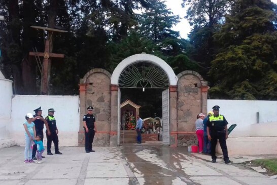Movilizará Policía de Toluca a todo el estado de fuerza para festividad de Día de Muertos