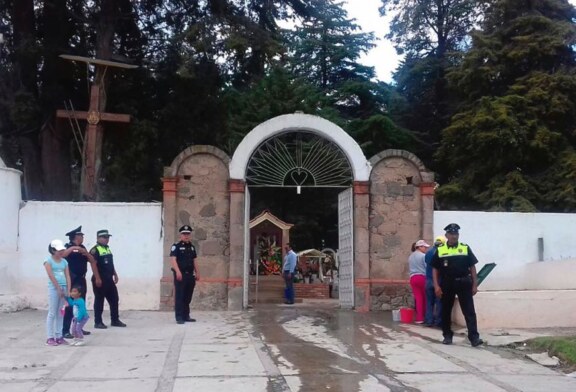 Movilizará Policía de Toluca a todo el estado de fuerza para festividad de Día de Muertos